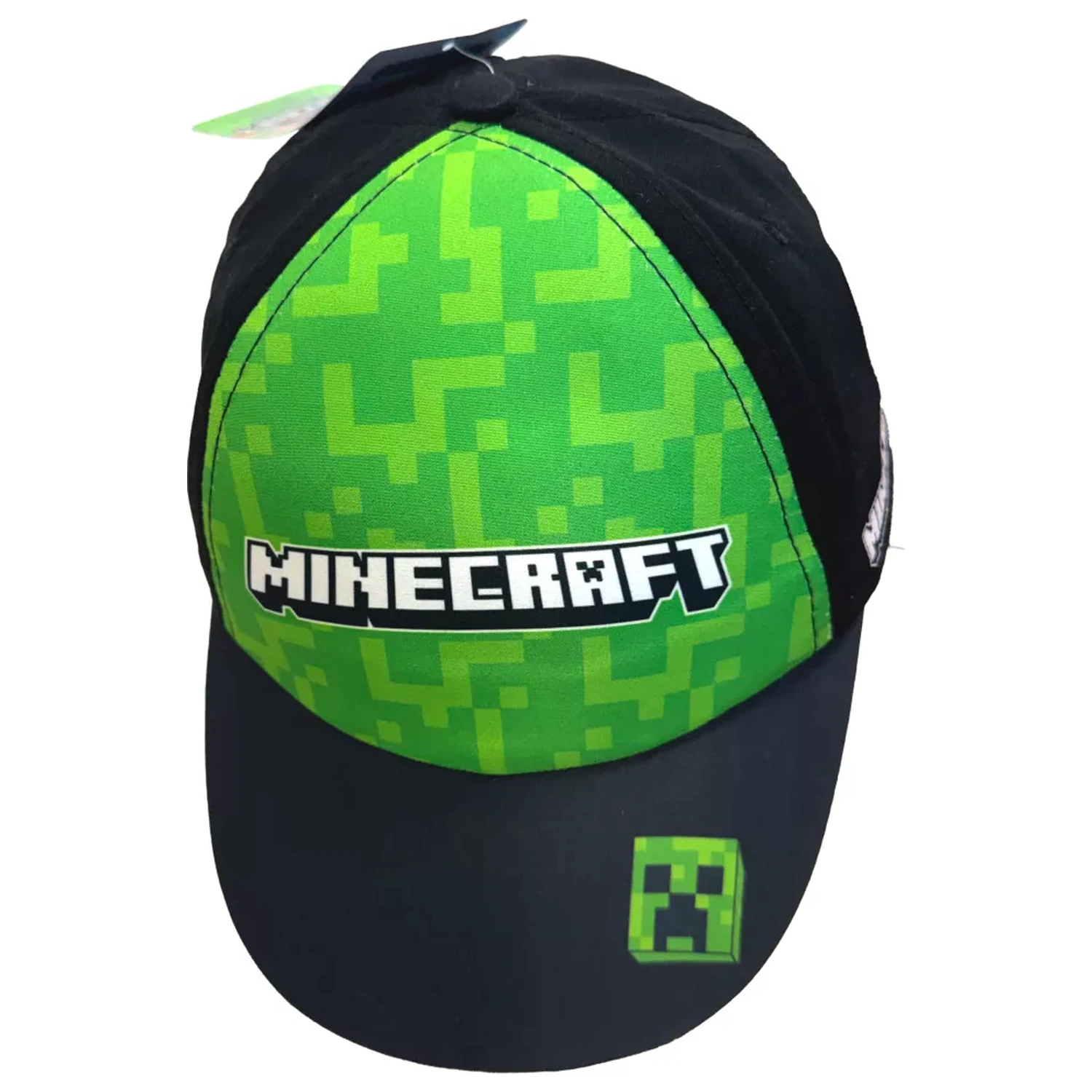 Minecraft Green Block detská baseballová čiapka 55 cm produktová fotografia