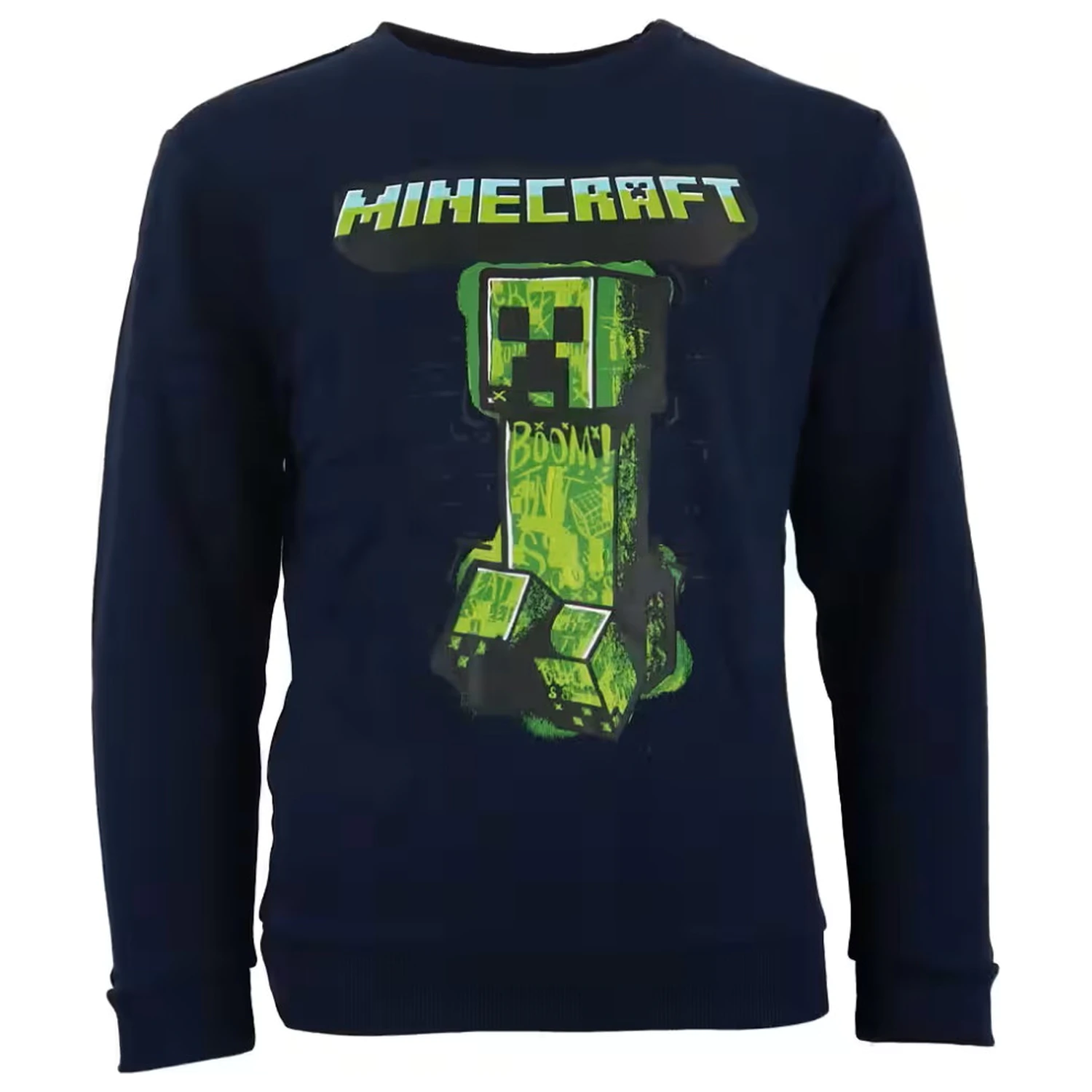 Minecraft Green Menace Detská mikina s kapucňou produktová fotografia