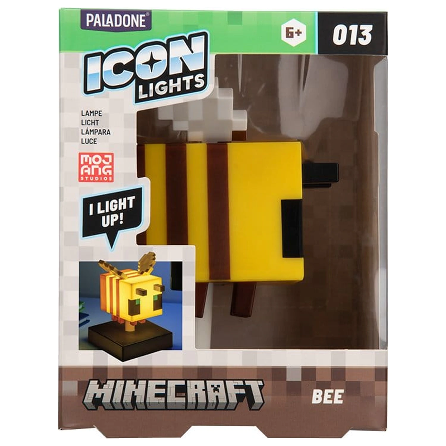 Minecraft Icon Light Včela 11 cm produktová fotografia