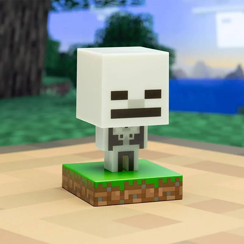 Minecraft Ikonické svietidlo Minecraft Skeleton produktová fotografia
