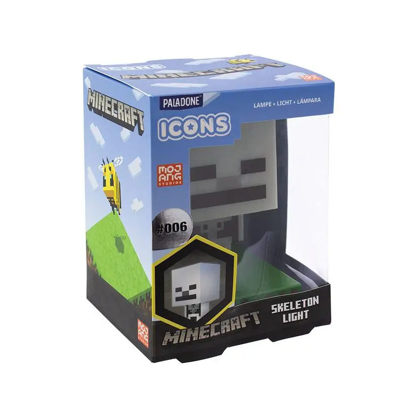 Minecraft Ikonické svietidlo Minecraft Skeleton produktová fotografia