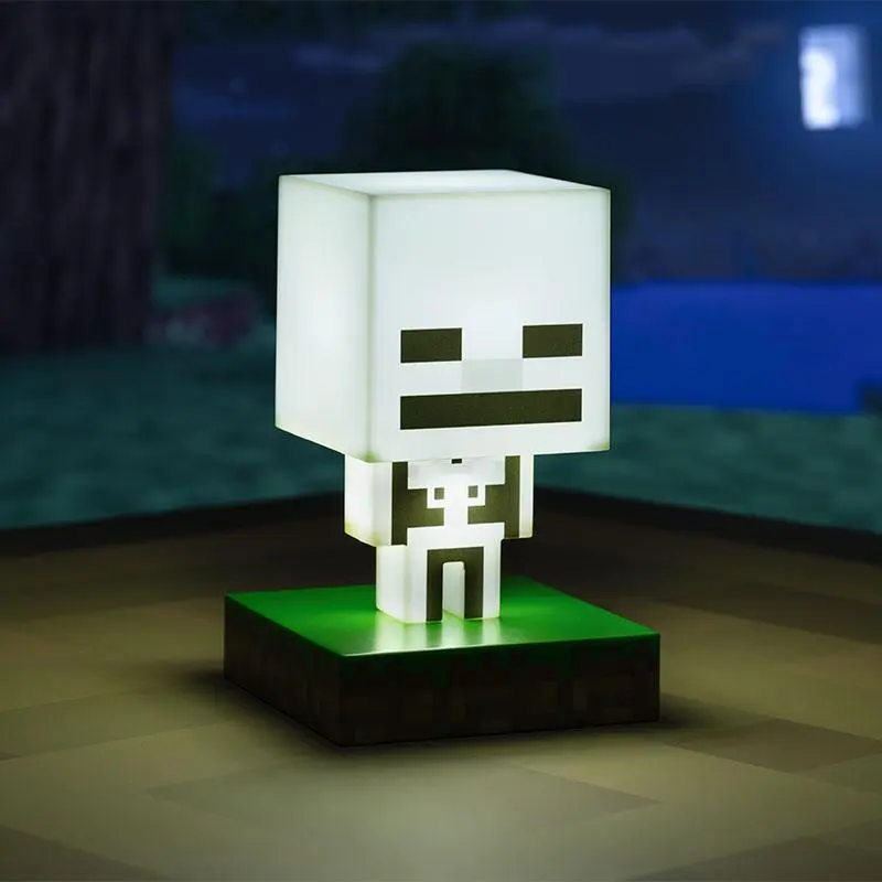 Minecraft Ikonické svietidlo Minecraft Skeleton produktová fotografia