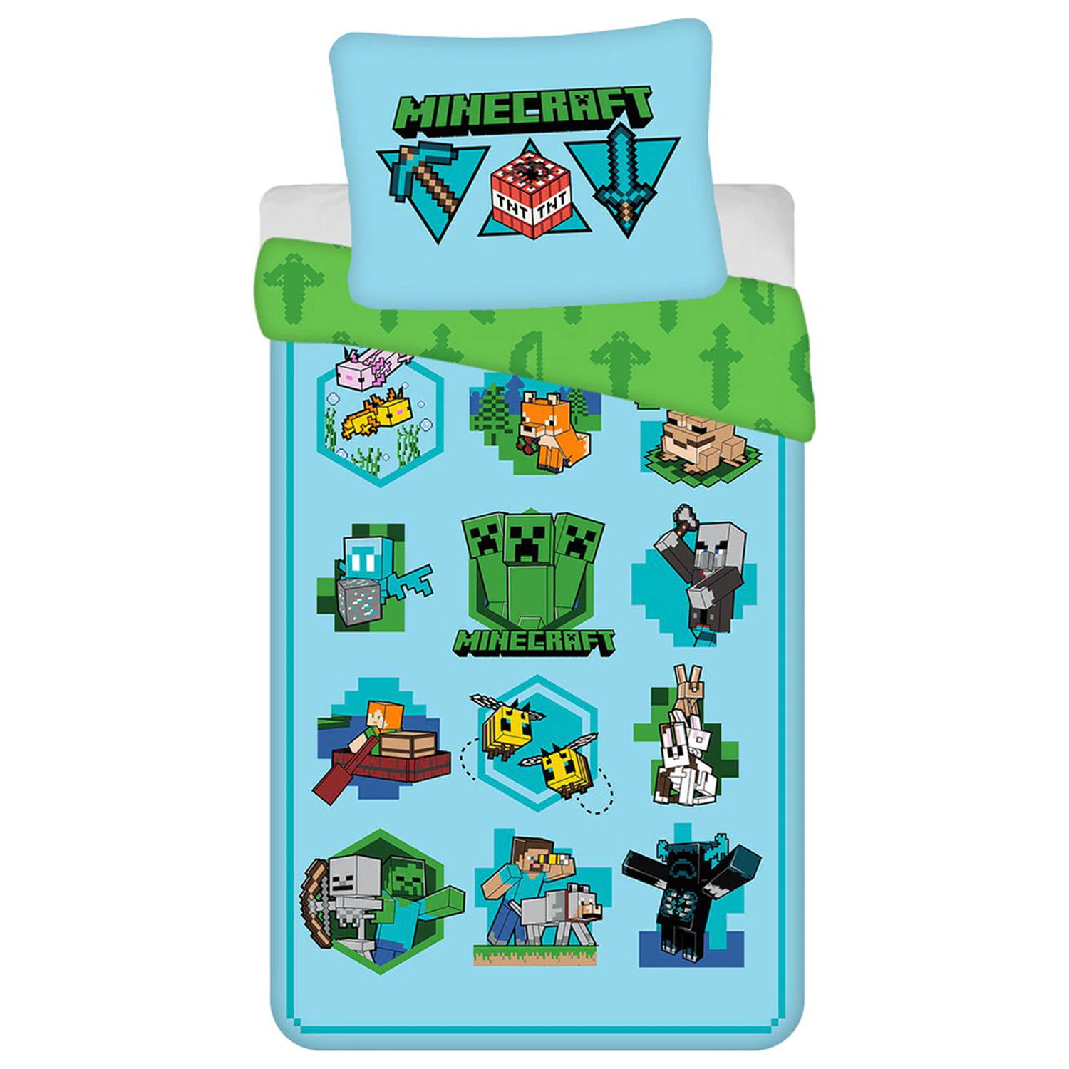 Minecraft Icons obliečka na perinu produktová fotografia