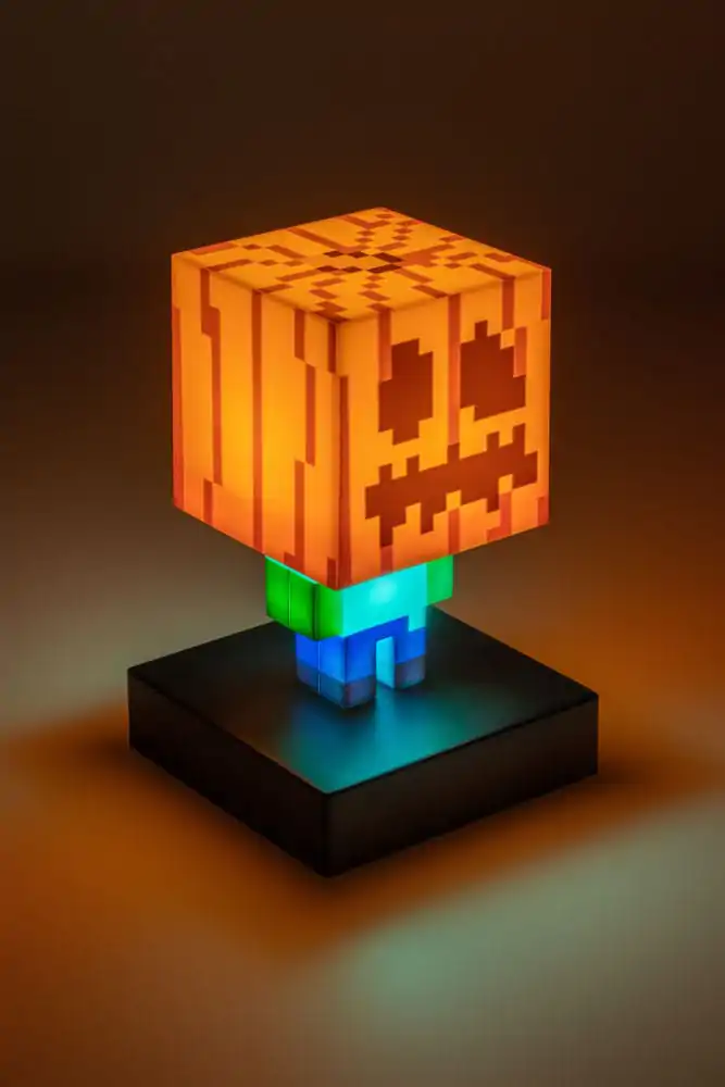 Minecraft Icons Svetlo Zombie Jack O Lantern 10 cm produktová fotografia