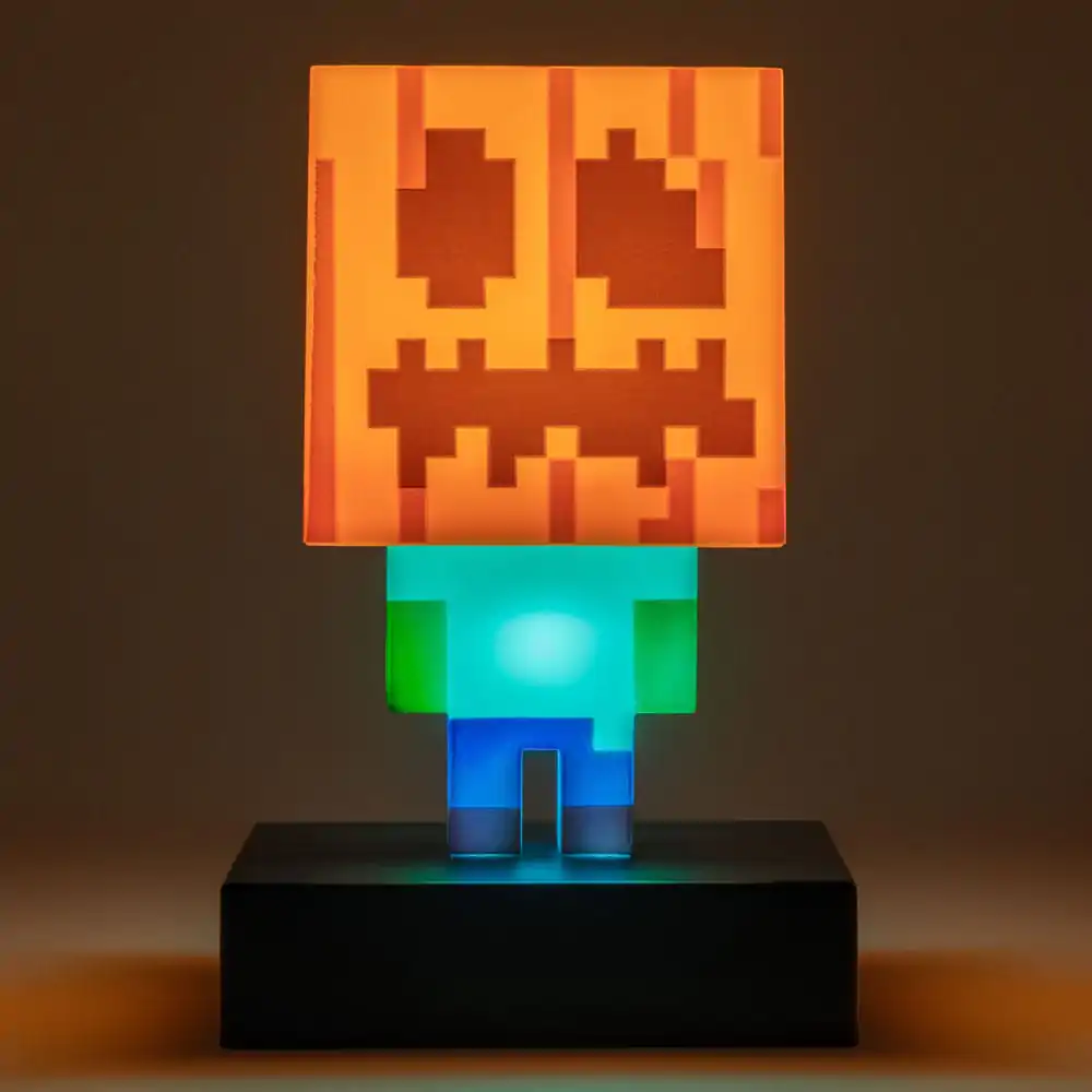 Minecraft Icons Svetlo Zombie Jack O Lantern 10 cm produktová fotografia
