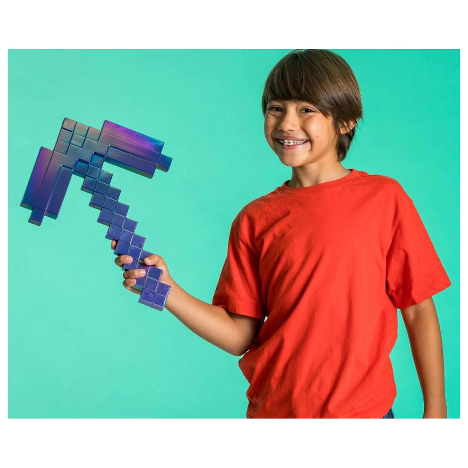 Minecraft Iridescent krompáč 40 cm produktová fotografia