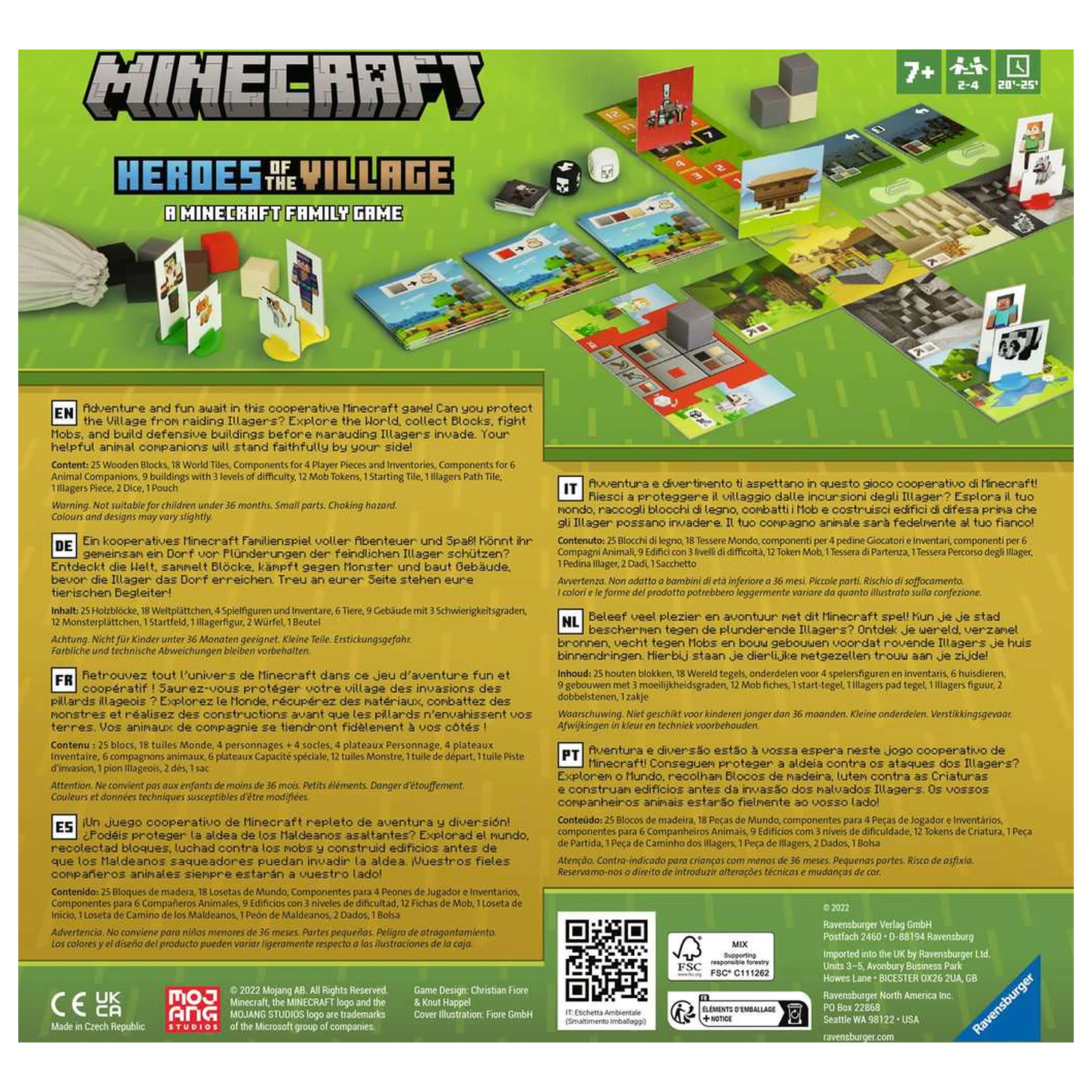 Minecraft JDS Hrdinovia dediny produktová fotografia