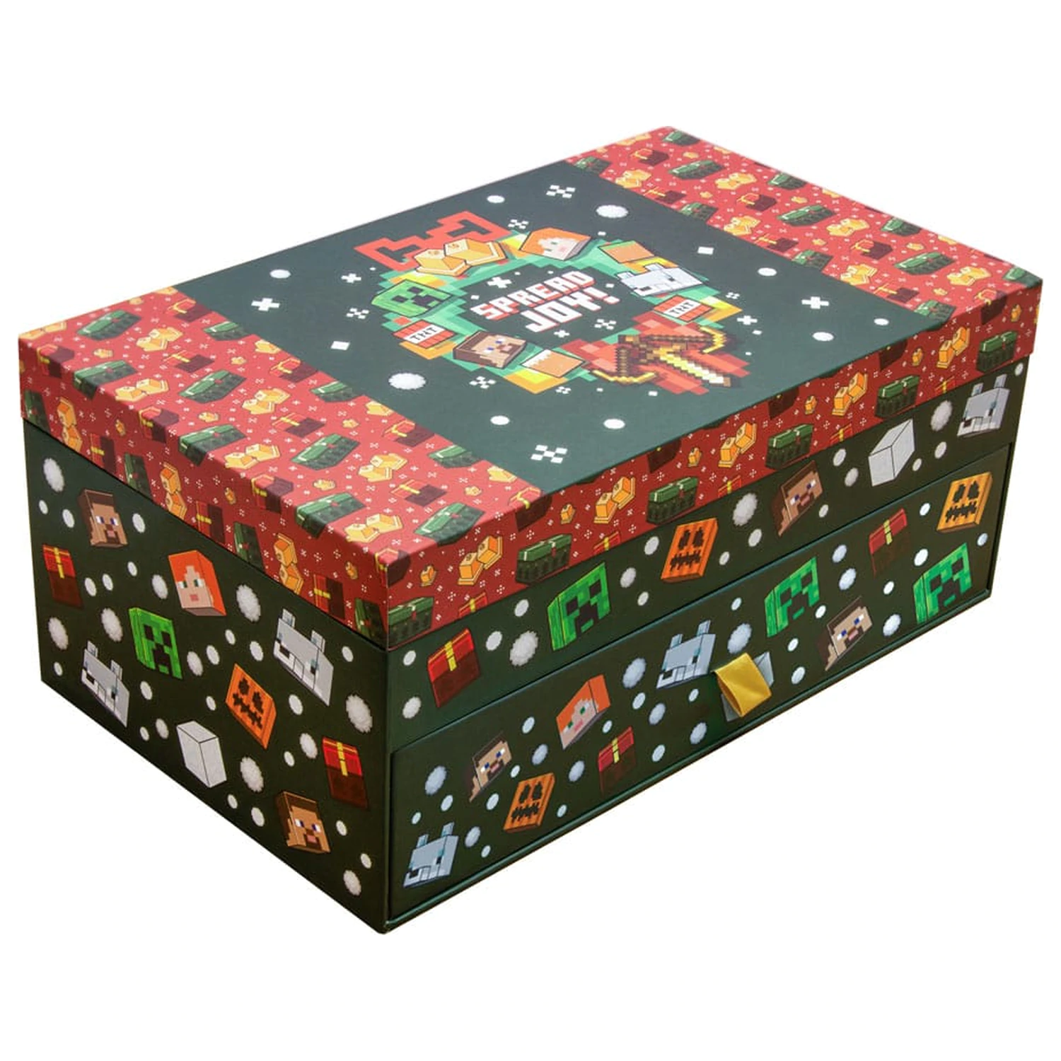 Minecraft Advent Calendar Keepsake Box Adventný kalendár produktová fotografia