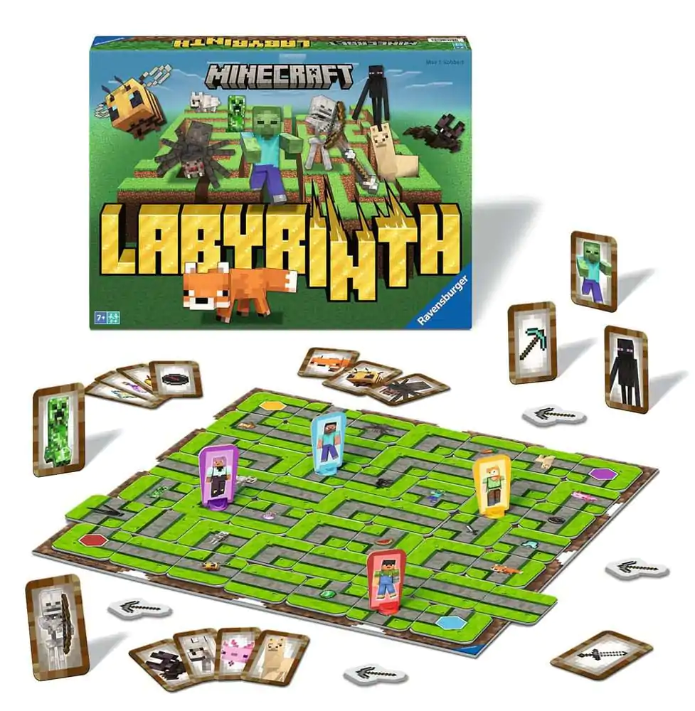 Minecraft Stolová hra Labyrint produktová fotografia
