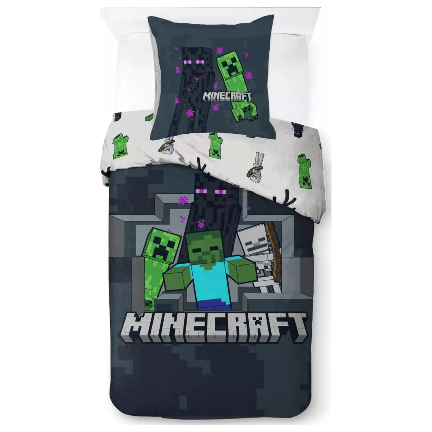 Minecraft Last Block Standing obliečka na perinu produktová fotografia