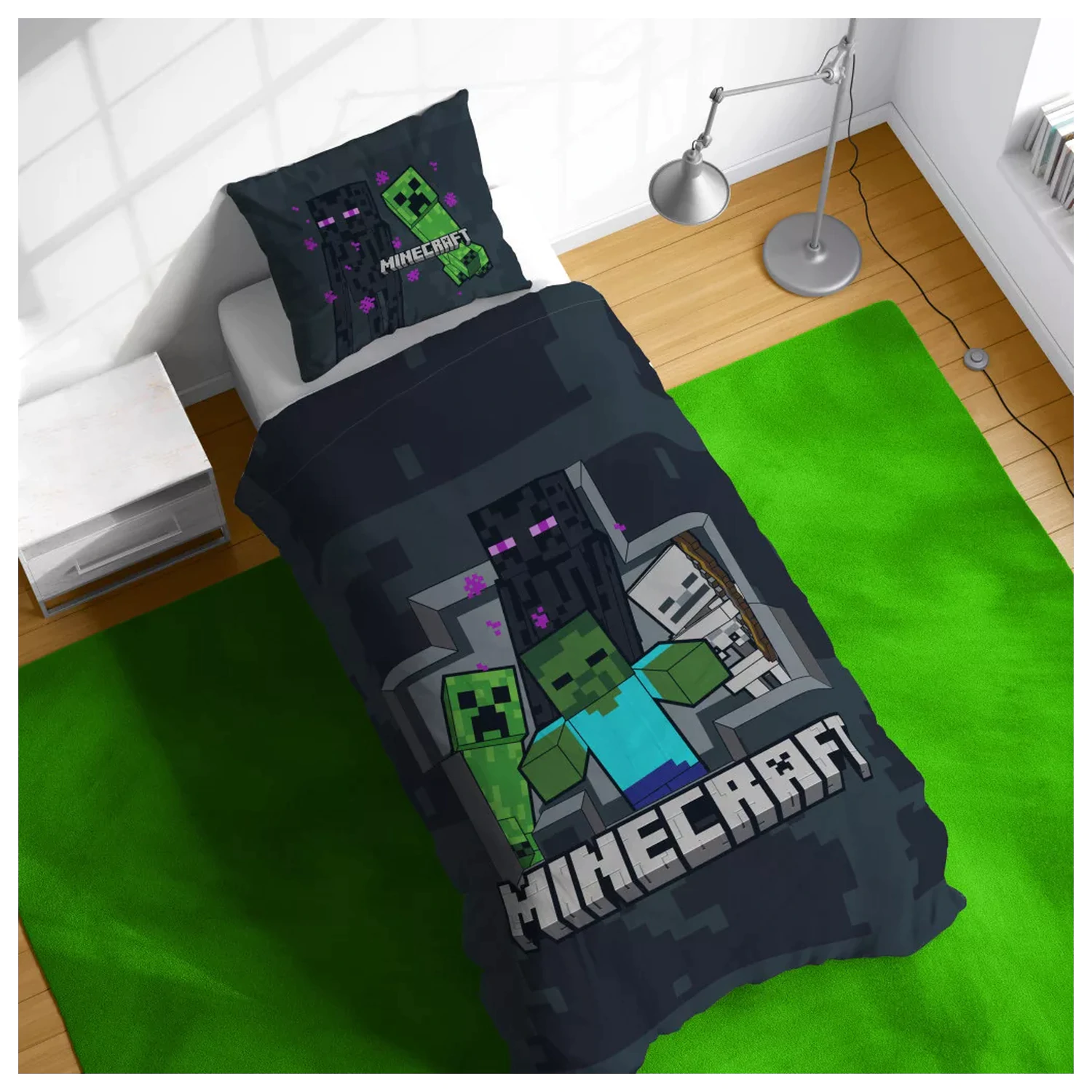 Minecraft Last Block Standing obliečka na perinu produktová fotografia