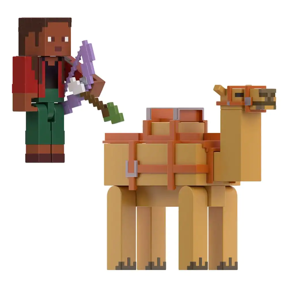 Minecraft Legends Akčná Figúrka 2-Pack Alex vs Camel 8 cm produktová fotografia