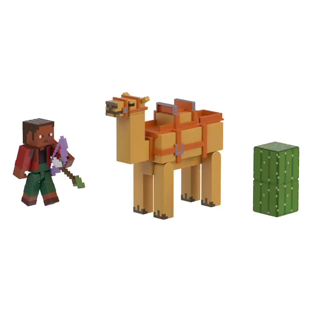 Minecraft Legends Akčná Figúrka 2-Pack Alex vs Camel 8 cm produktová fotografia