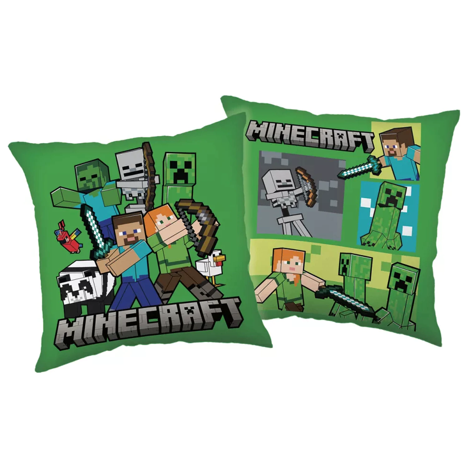 Minecraft Life vankúš, dekoračný vankúš produktová fotografia