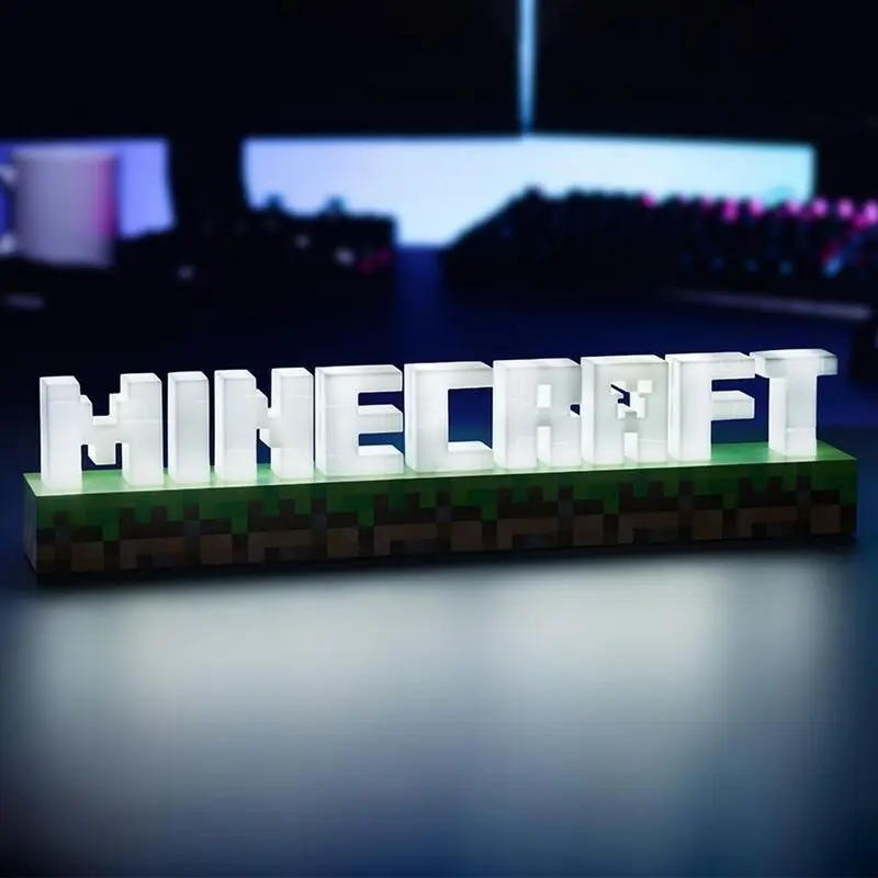 Minecraft Logo svetlo termékfotó