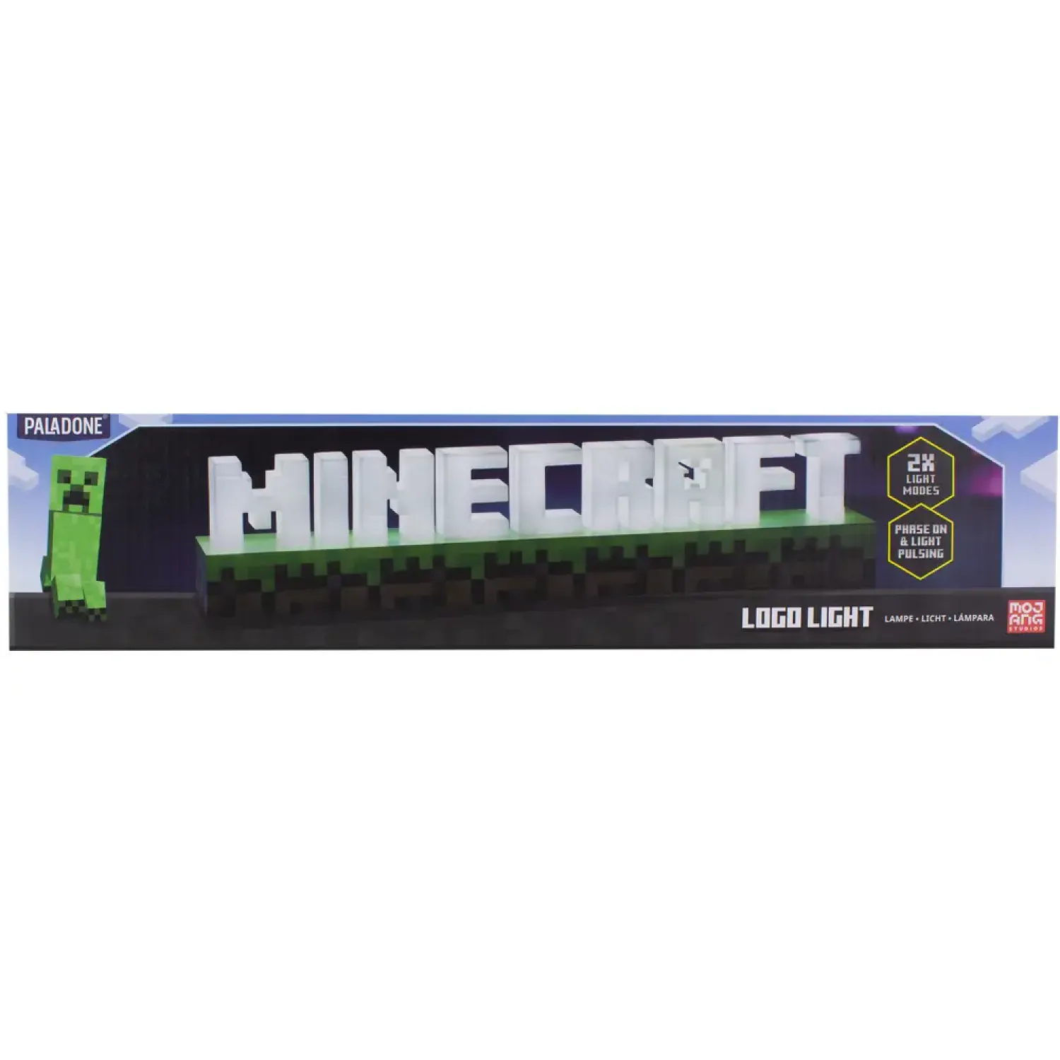 Minecraft Logo svetlo produktová fotografia