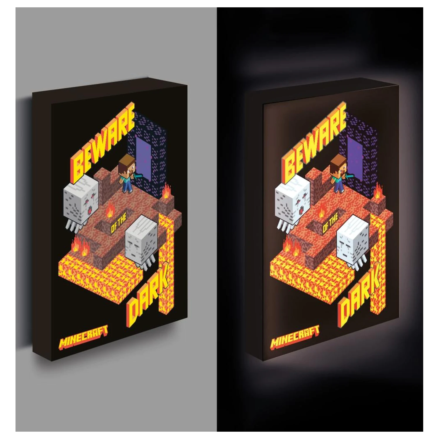 Minecraft Light plátno 40x30 cm produktová fotografia