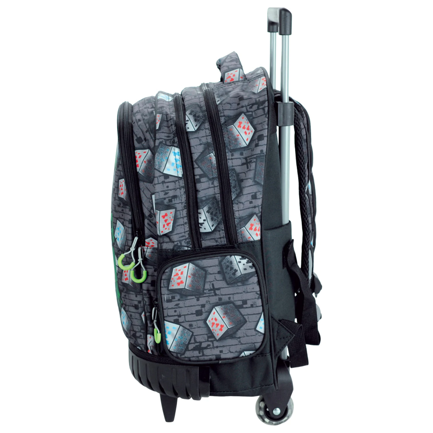 Minecraft Metro Art školská taška na kolieskach, taška 46 cm produktová fotografia