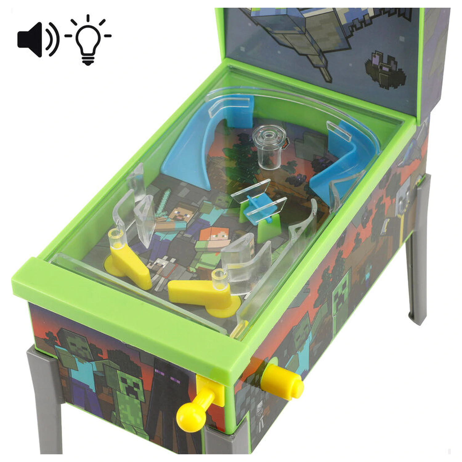 Minecraft mini arkádový pinball produktová fotografia