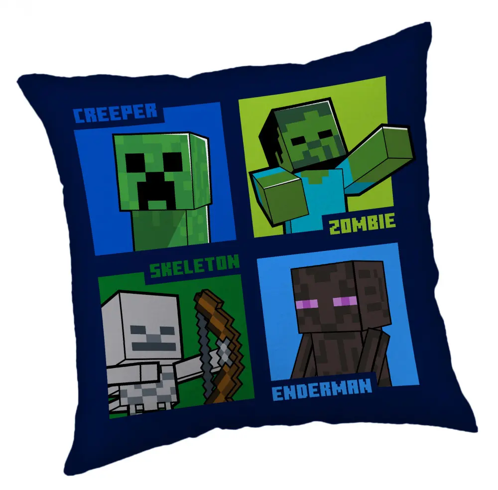Minecraft Mob Callout vankúš, dekoratívny vankúš 40*40 cm produktová fotografia