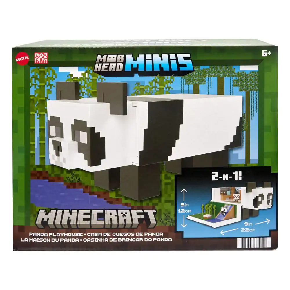 Minecraft Mob Head Minis Herný set Panda Playhouse termékfotó