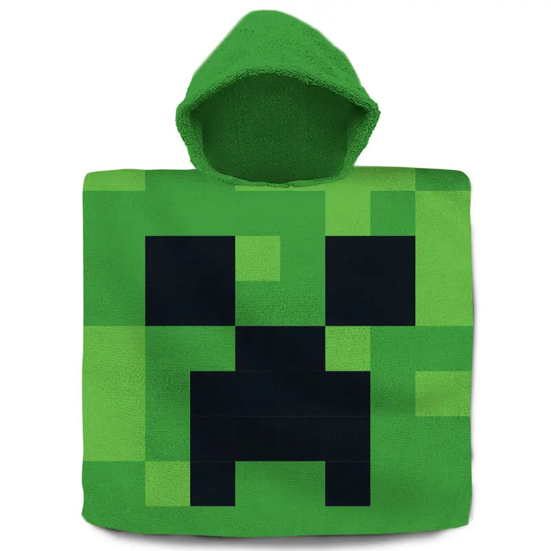 Minecraft bavlnená poncho osuška termékfotó