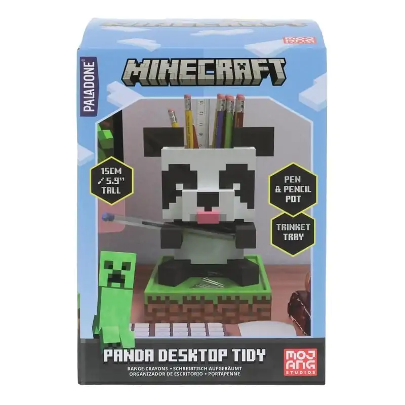 Minecraft Panda stolný organizér produktová fotografia