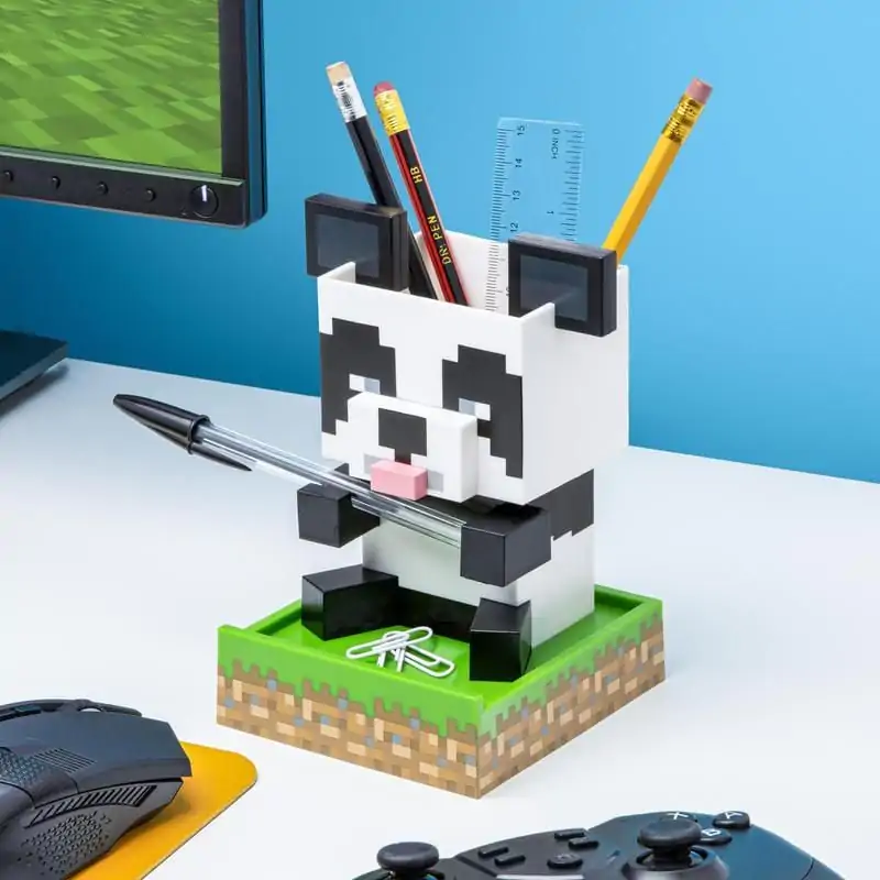 Minecraft Panda stolný organizér produktová fotografia