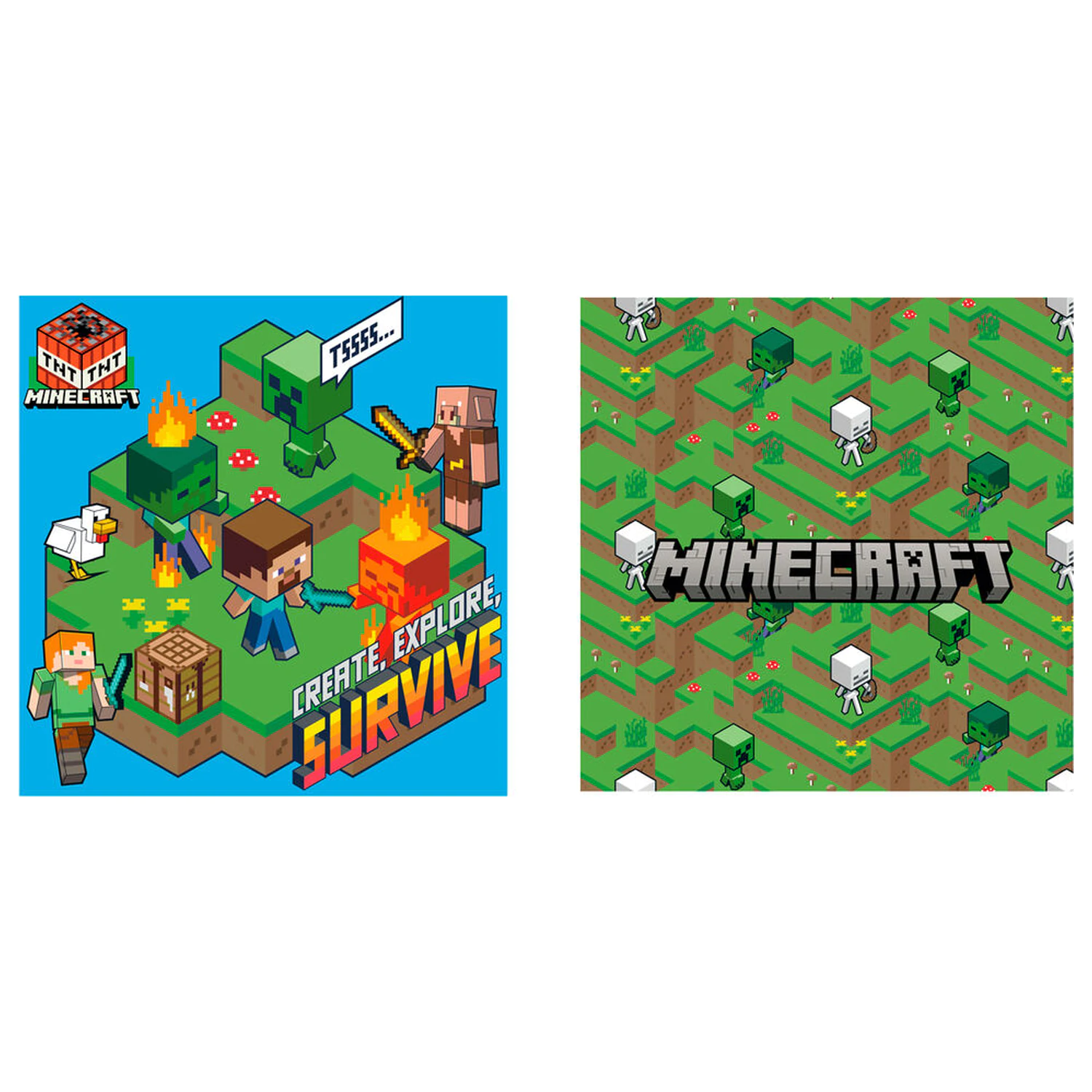 Minecraft vankúš produktová fotografia