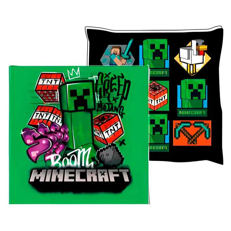 Minecraft vankúš produktová fotografia