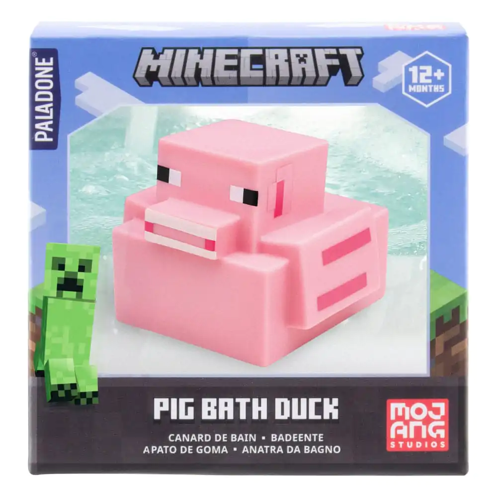 Minecraft Káčatko do vane Prasiatko 6 cm produktová fotografia