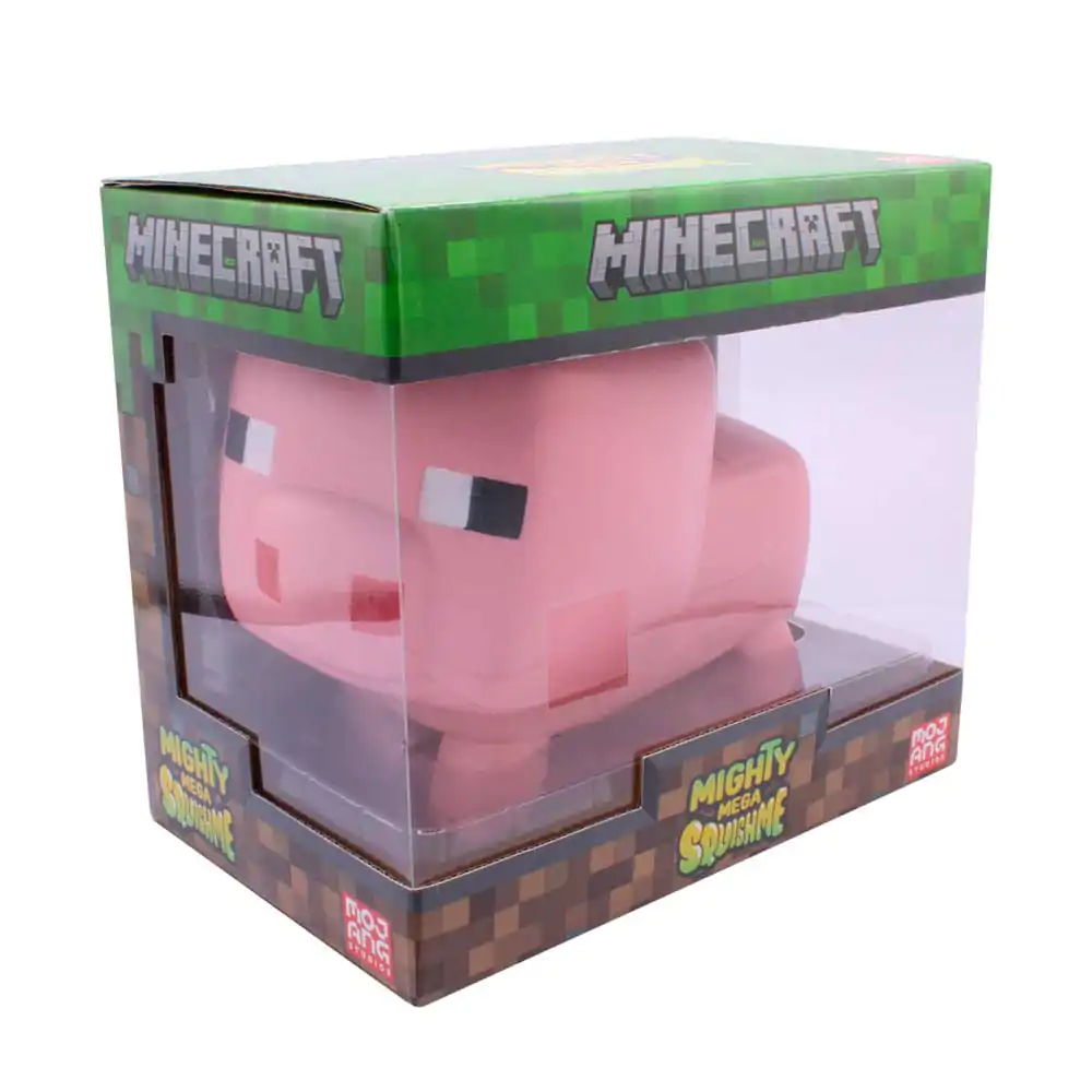 Minecraft Mighty Mega Squishme Antistresová Figúrka Prasa 25 cm produktová fotografia