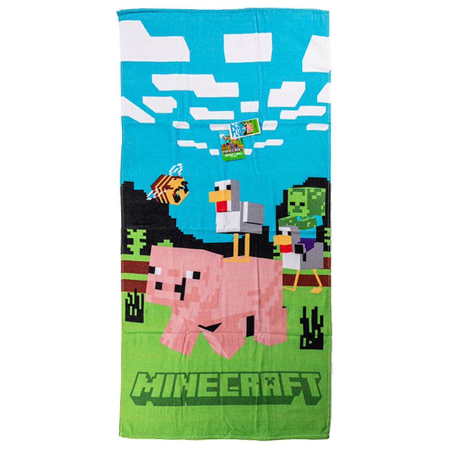 Minecraft Piggy Ride uterák produktová fotografia