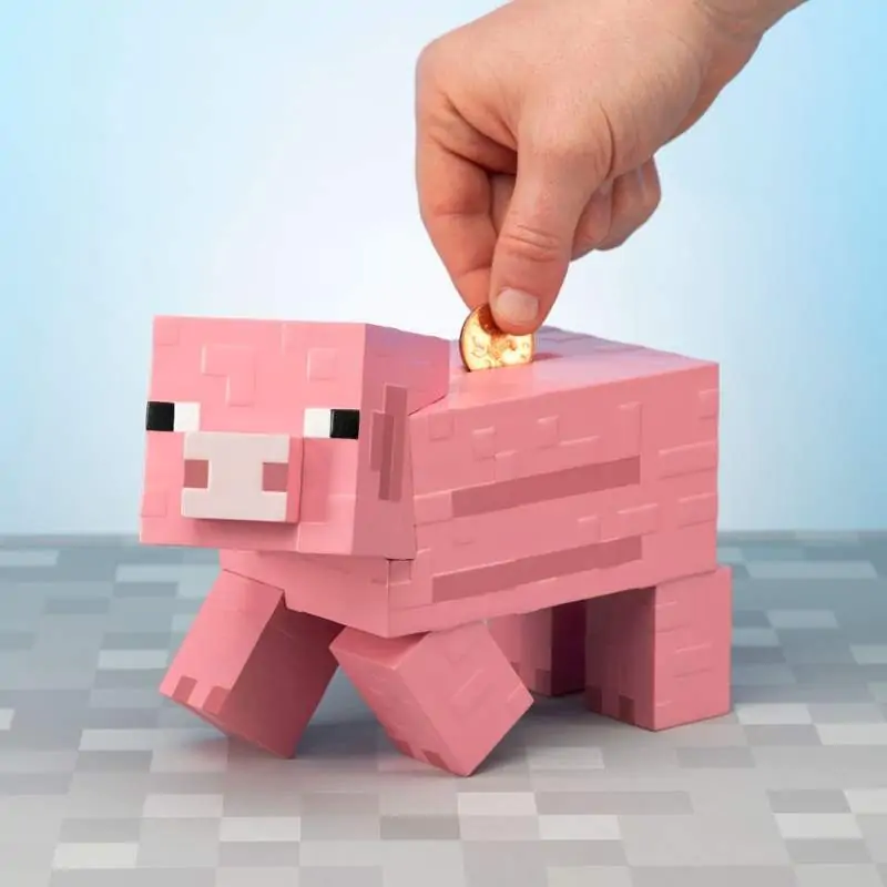 Pokladnička Minecraft Money Bank Treasure Pig termékfotó