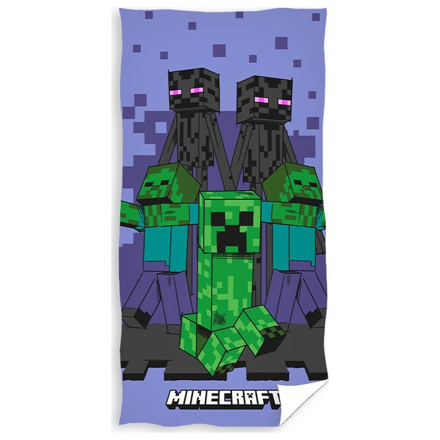 Minecraft Purple Attack uterák produktová fotografia