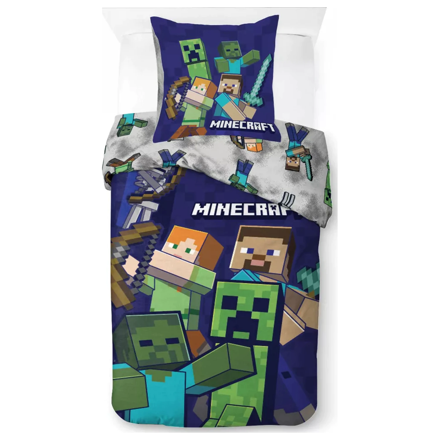 Minecraft Realms obliečka na perinu produktová fotografia