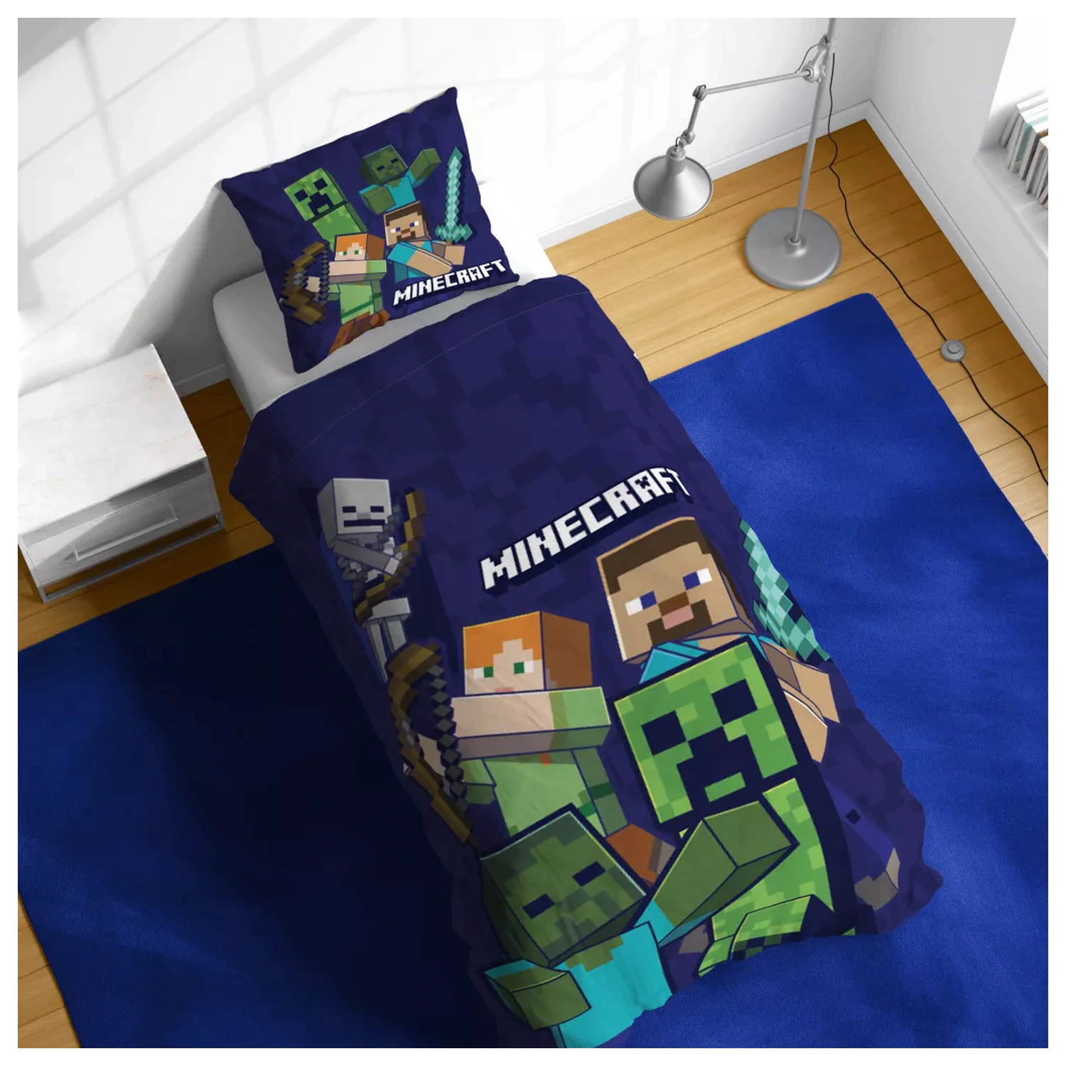 Minecraft Realms obliečka na perinu produktová fotografia