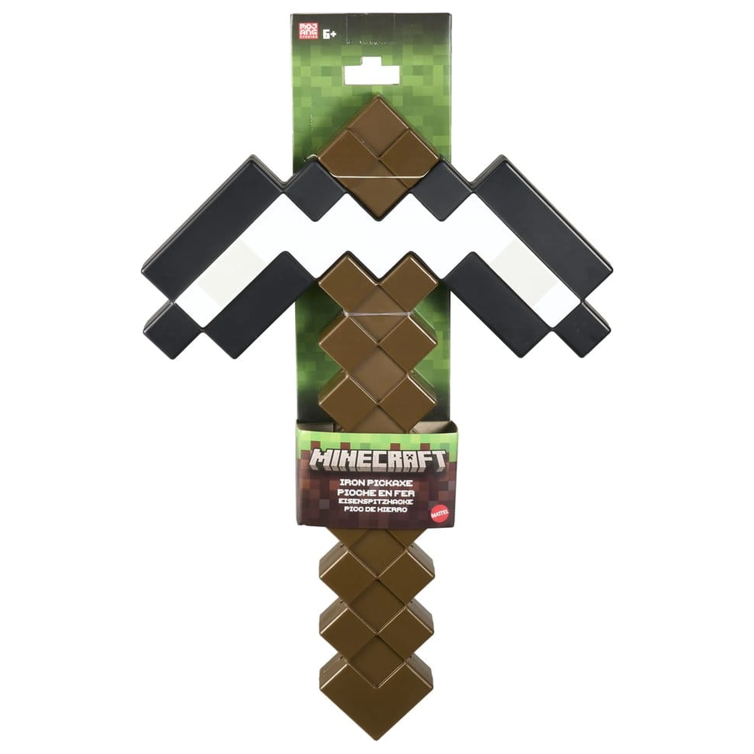 Minecraft Roleplay replika železného krompáča 35 cm produktová fotografia