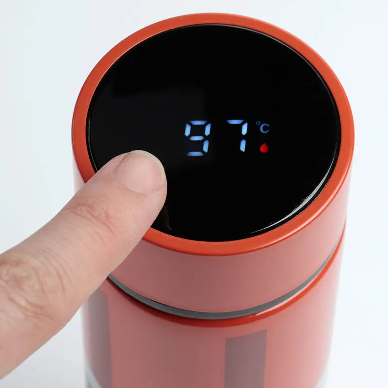 Minecraft termoska fľaša z nehrdzavejúcej ocele s teplomerom 450 ml produktová fotografia