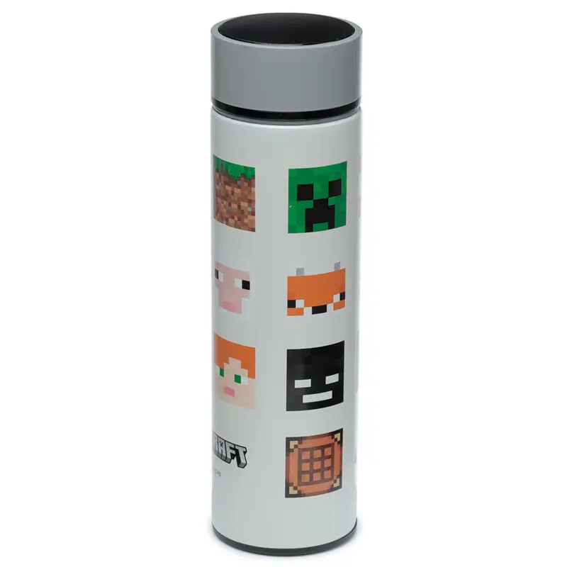 Minecraft termos z nerezovej ocele s teplomerom 450 ml termékfotó