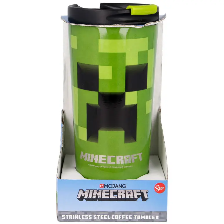 Minecraft nehrdzavejúca oceľová nádoba (pohár) 425 ml termékfotó