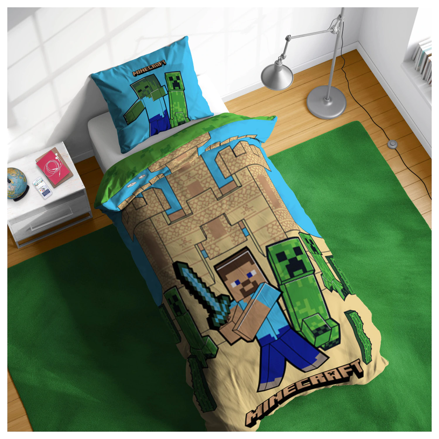 Minecraft Sand Castles obliečka na perinu produktová fotografia