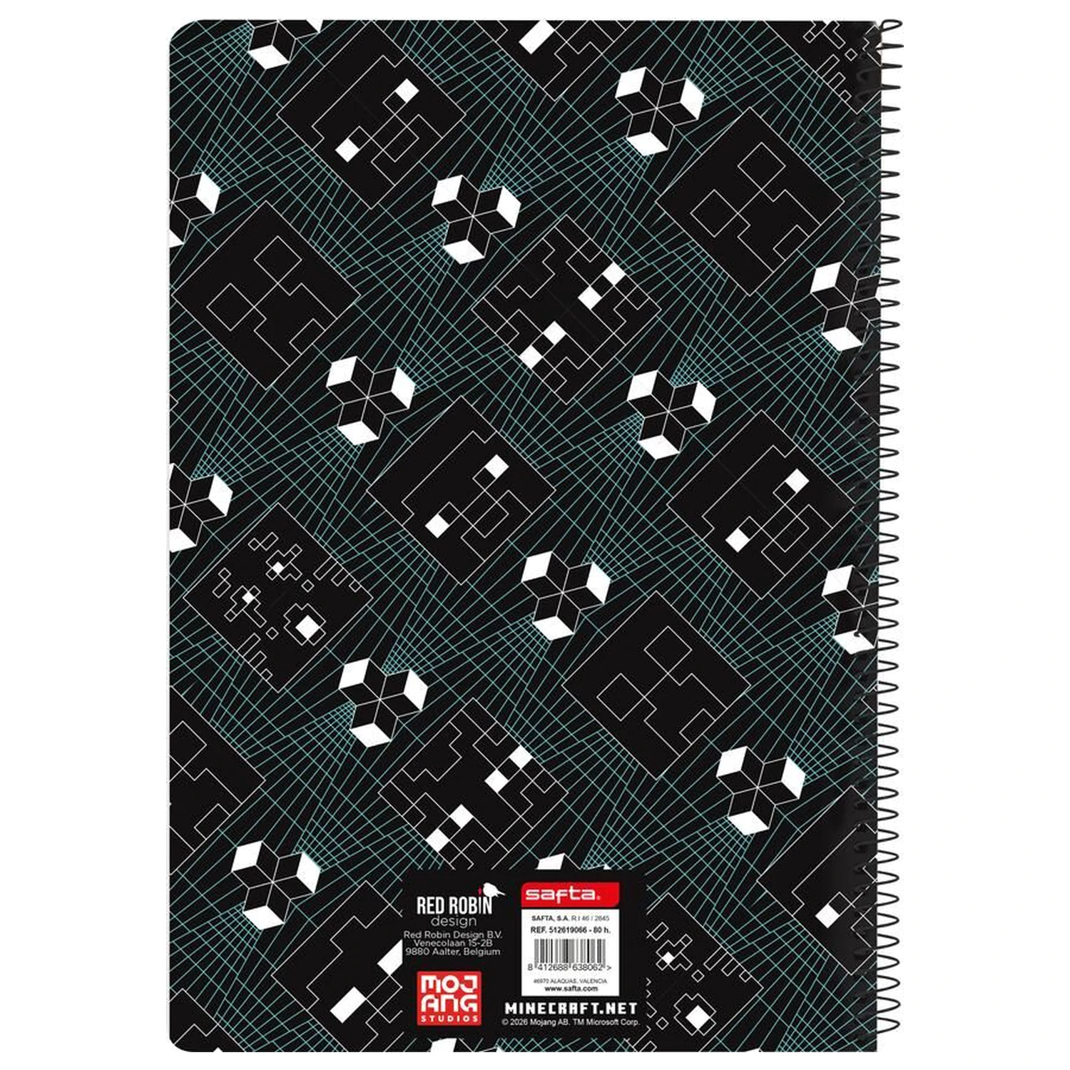 Minecraft Screen rôzny A4 zošit produktová fotografia