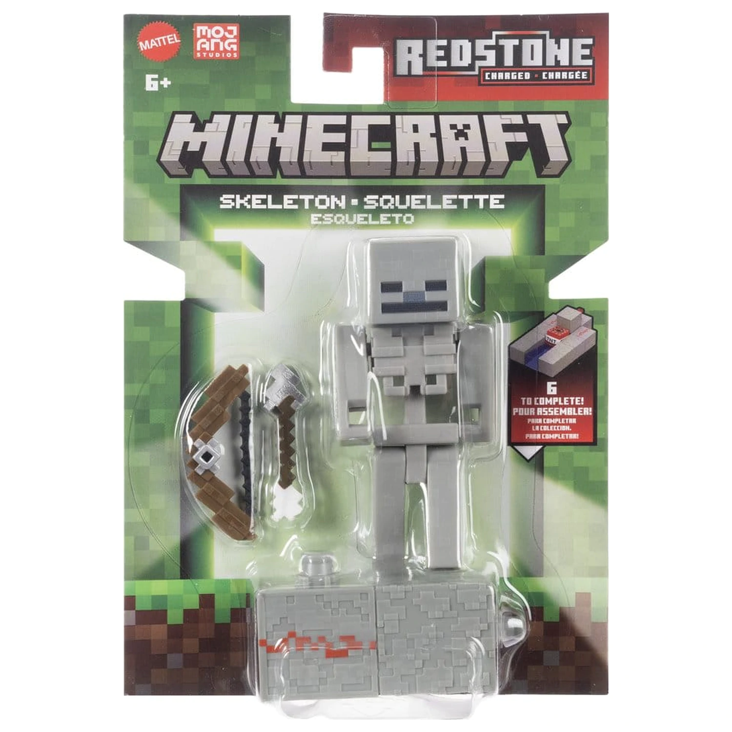 Minecraft akčná figúrka Skeleton 8 cm produktová fotografia