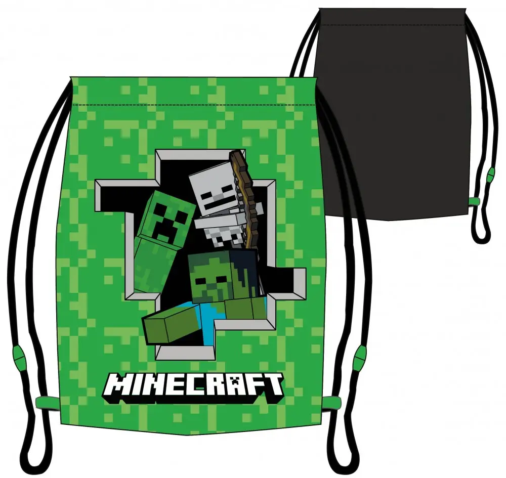 Minecraft Športová Taška Gym Sack 37 cm produktová fotografia