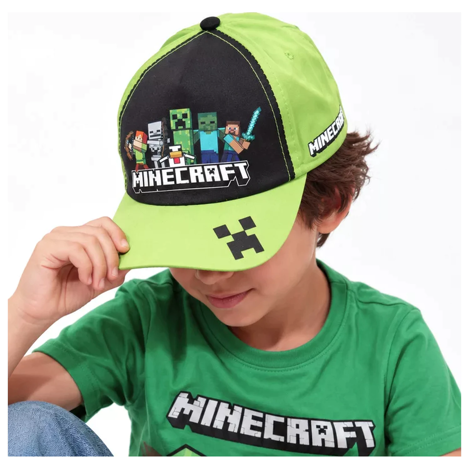 Minecraft Squad Style Detská šiltovka 55 cm produktová fotografia