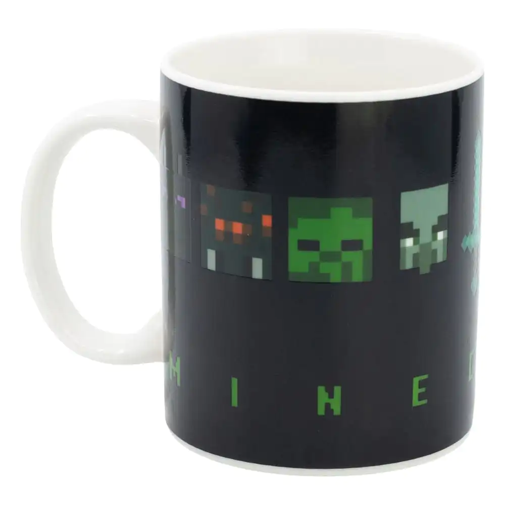 Minecraft Heat Change Mug 325 ml s obrázkom štvorcov termékfotó