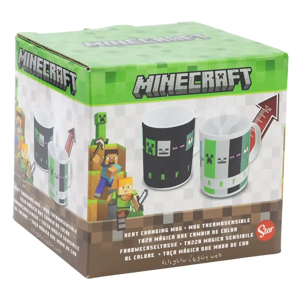 Minecraft Heat Change Mug 325 ml s obrázkom štvorcov termékfotó