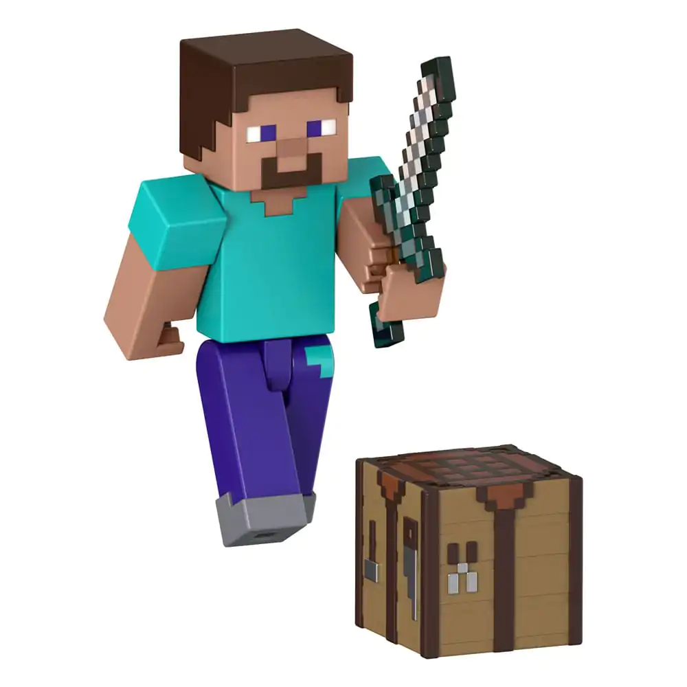 Minecraft akčná figúrka Steve 8 cm produktová fotografia