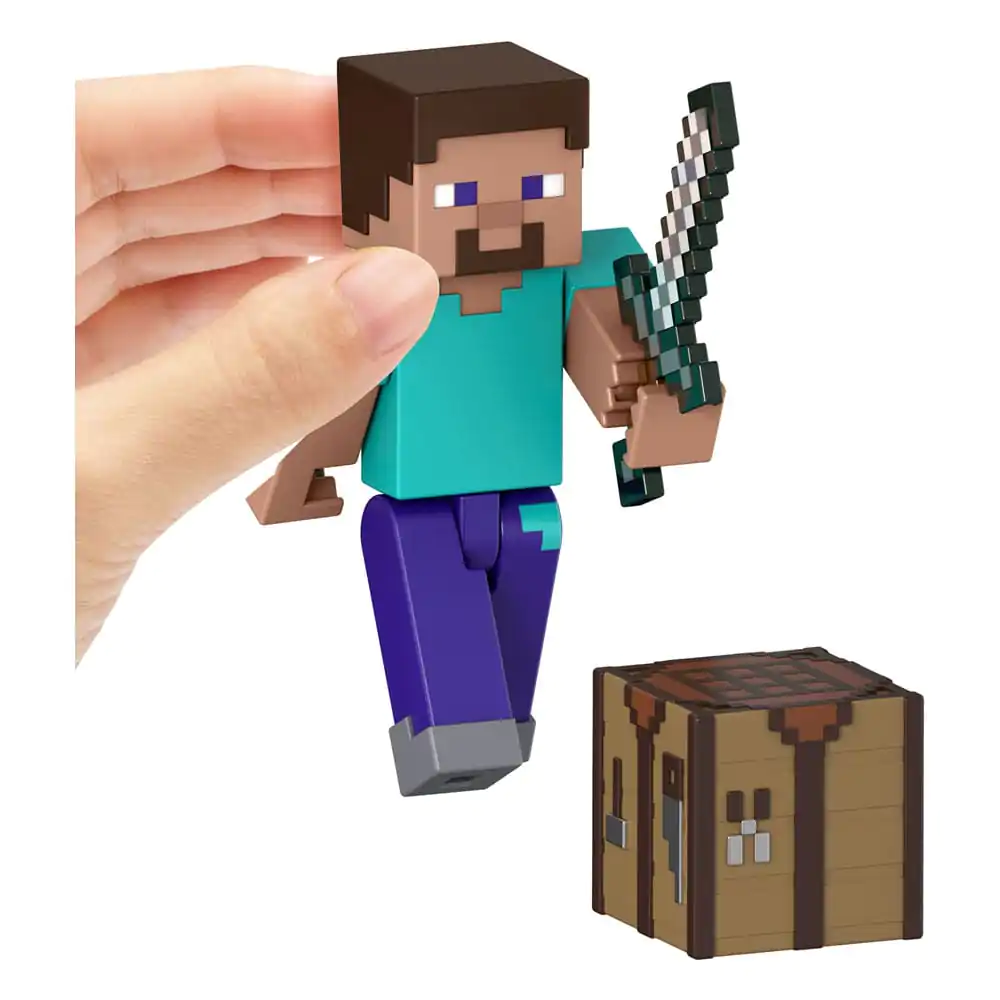 Minecraft akčná figúrka Steve 8 cm produktová fotografia